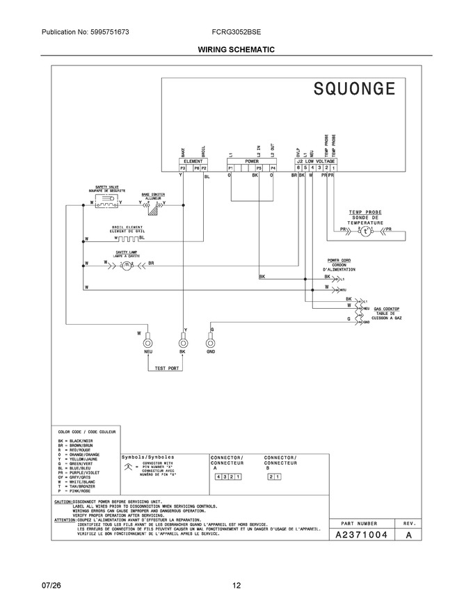 Diagram for FCRG3052BSE