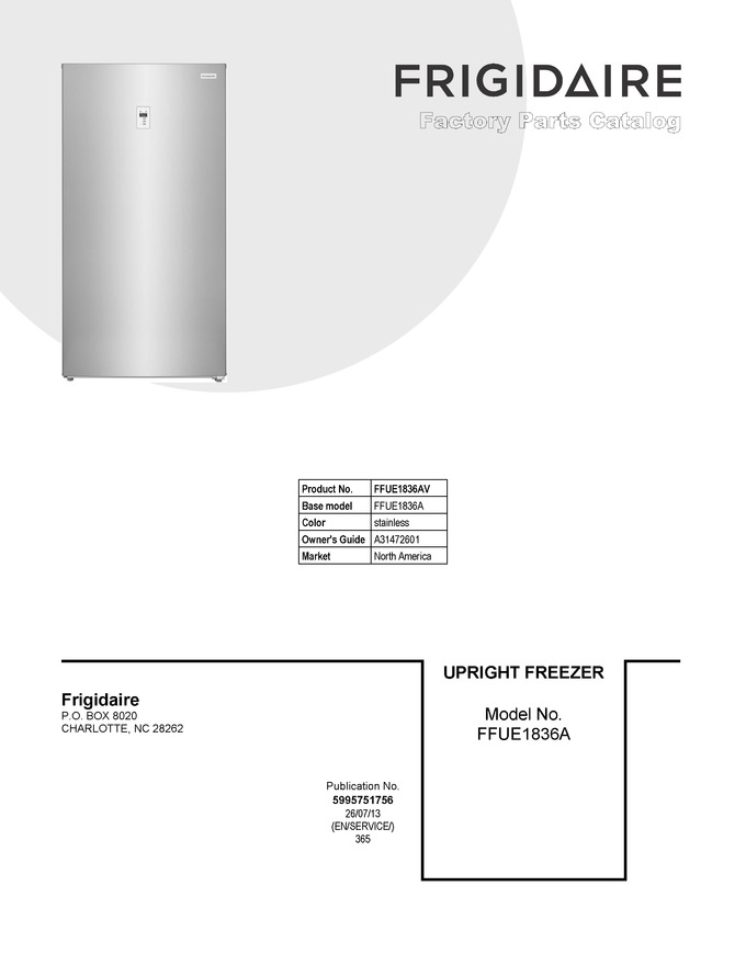 Diagram for FFUE1836AV