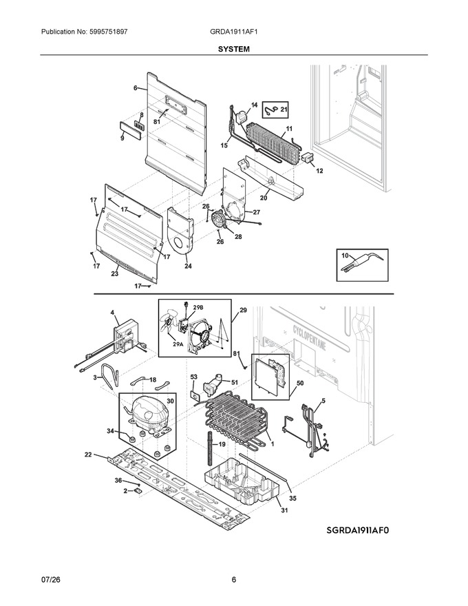 Diagram for GRDA1911AF1