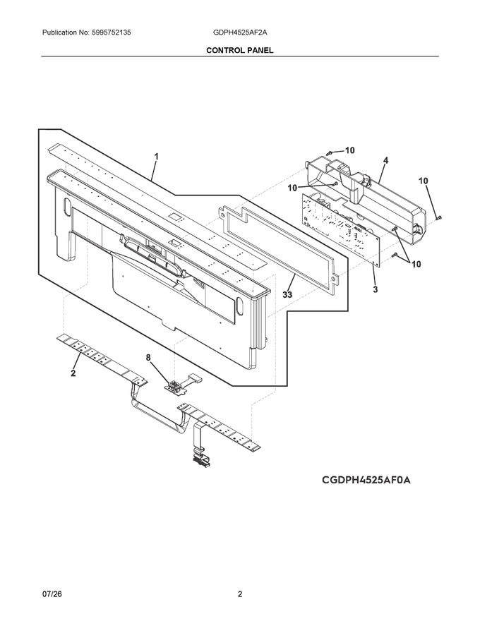 Diagram for GDPH4525AF2A