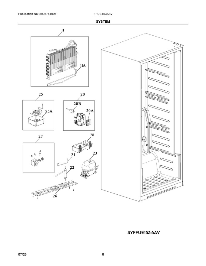 Diagram for FFUE1536AV