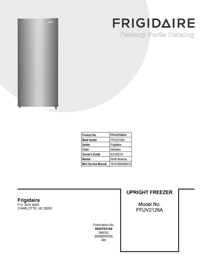 Diagram for FFUV2126AV