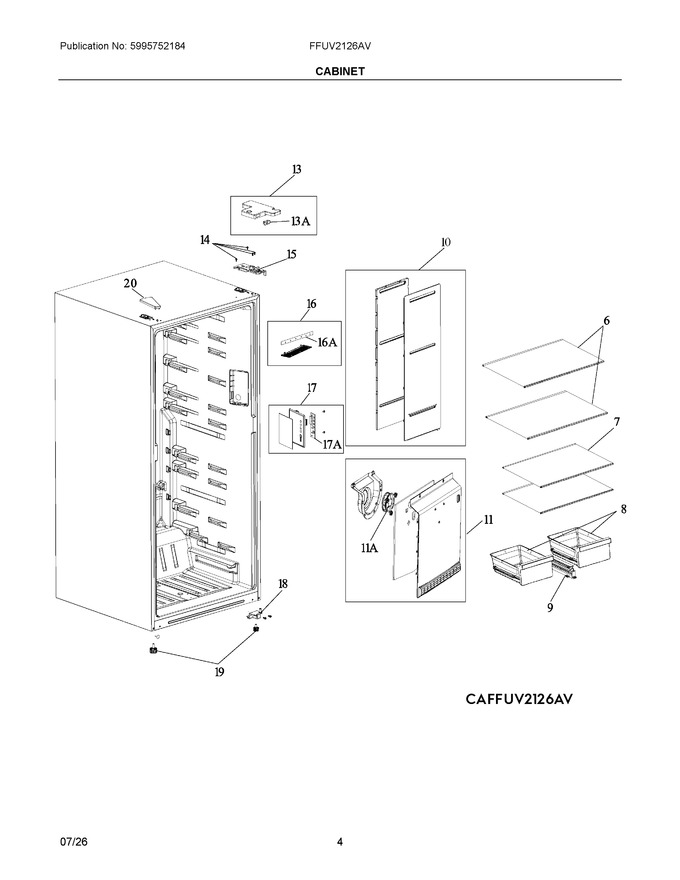 Diagram for FFUV2126AV