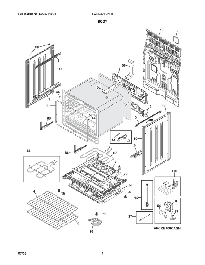 Diagram for FCRE306LAFH