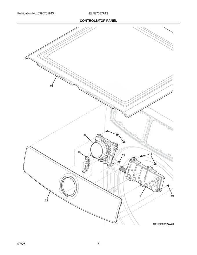 Diagram for ELFE7637AT2