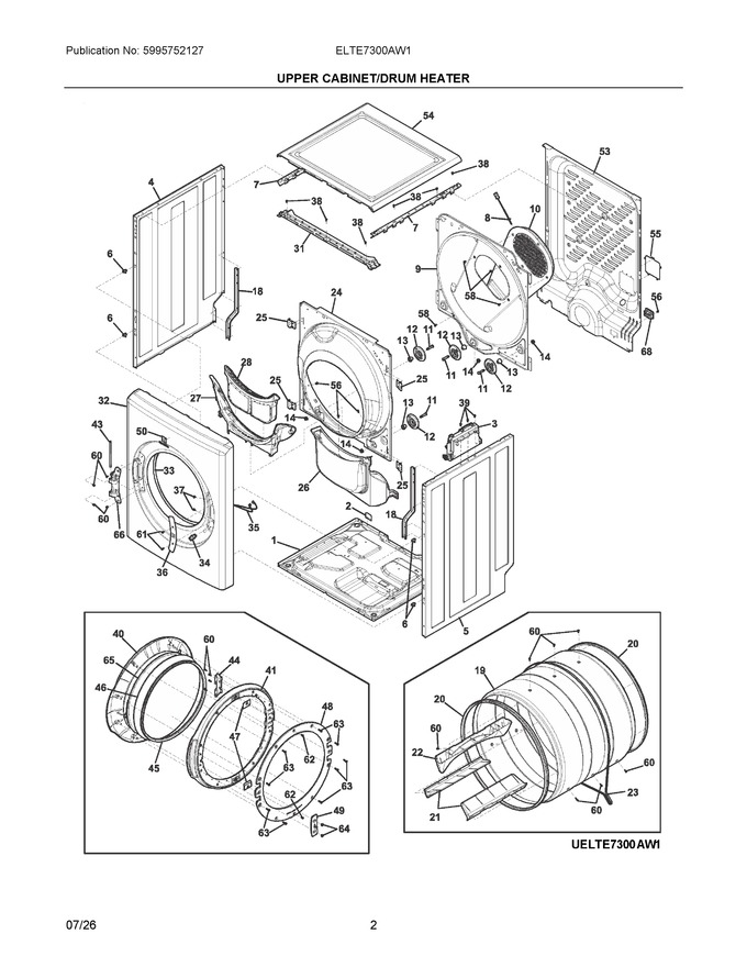 Diagram for ELTE7300AW1