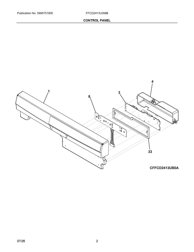 Diagram for FFCD2413UW8B