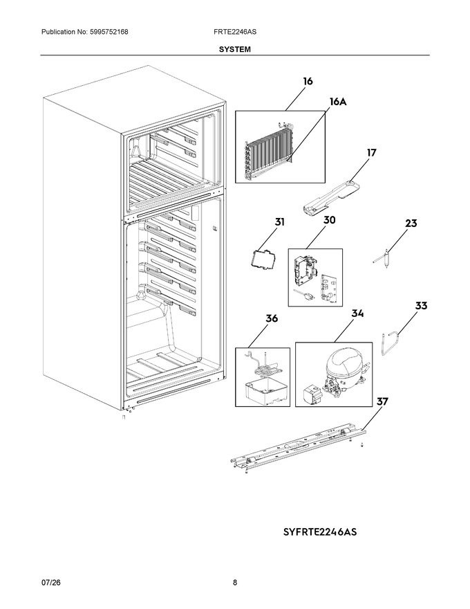 Diagram for FRTE2246AS