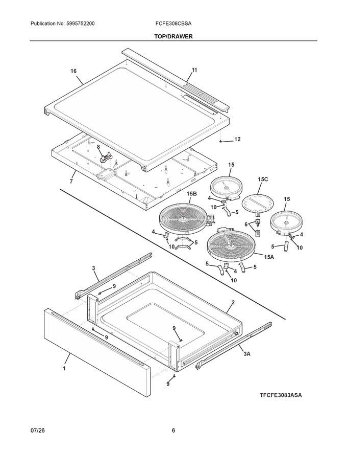 Diagram for FCFE308CBSA