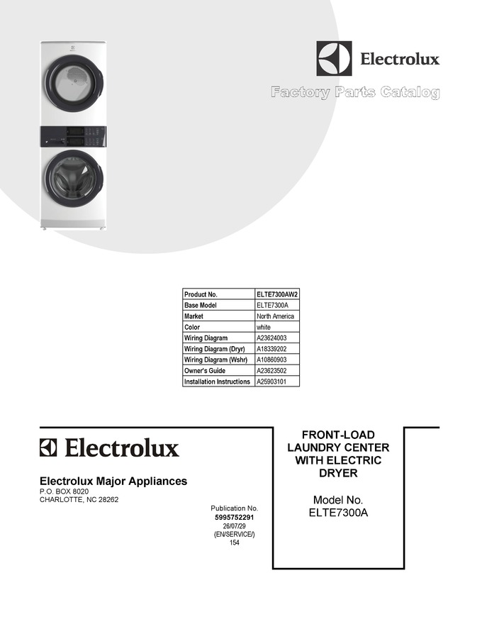 Diagram for ELTE7300AW2