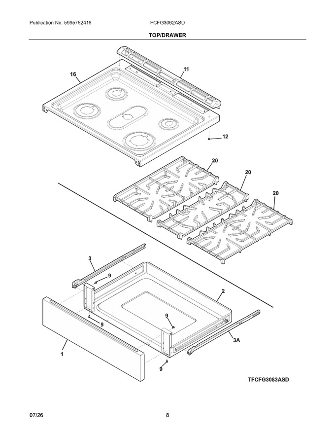 Diagram for FCFG3062ASD