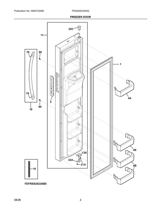 Diagram for FRSS2623AWG