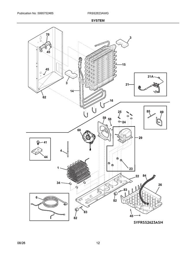 Diagram for FRSS2623AWG