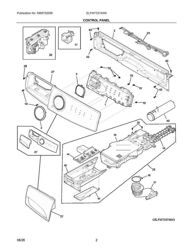 Diagram for ELFW7337AW3