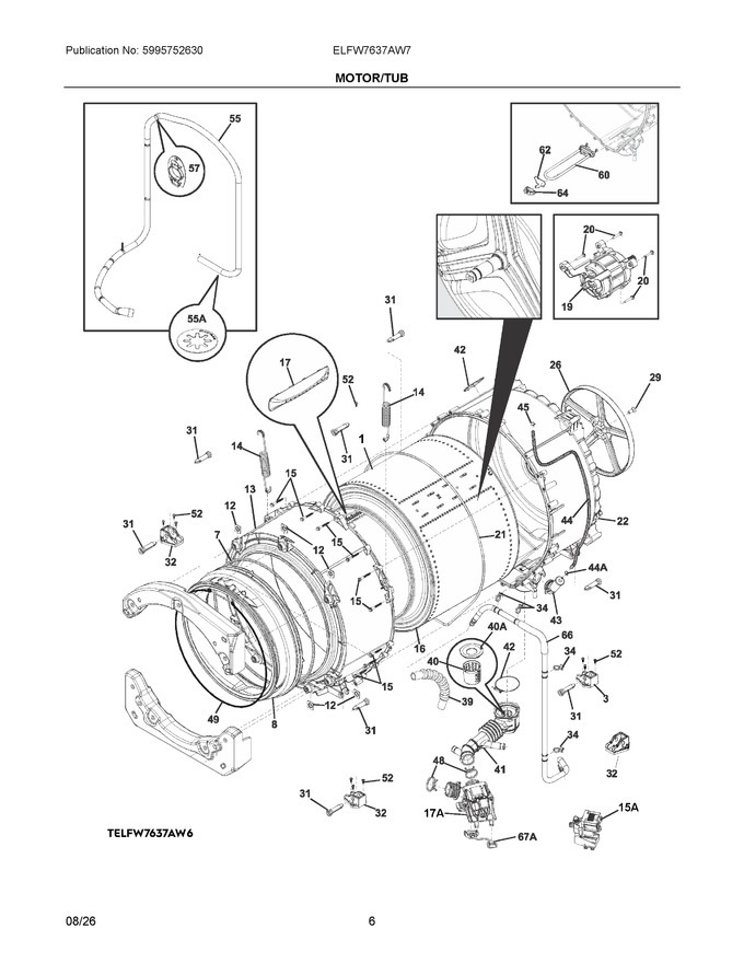 Diagram for ELFW7637AW7