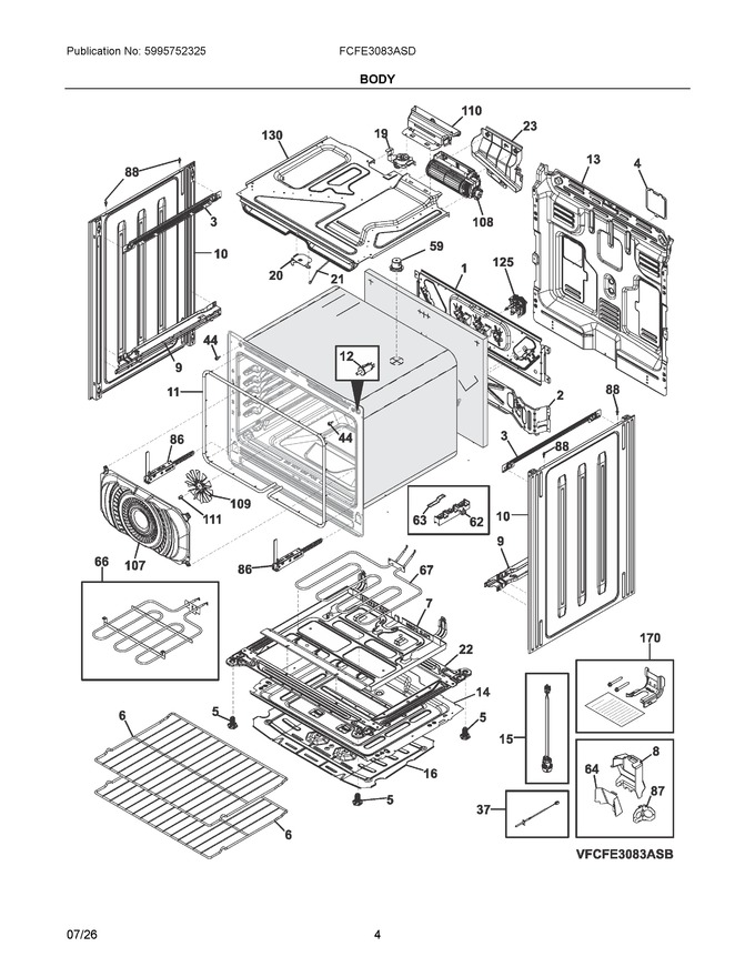 Diagram for FCFE3083ASD