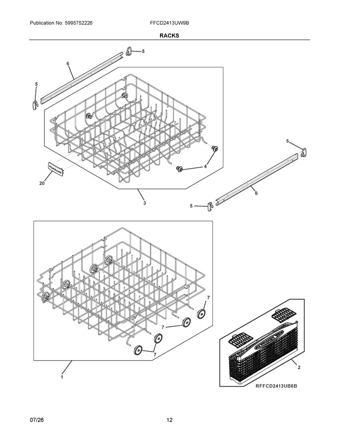 Diagram for FFCD2413UW9B