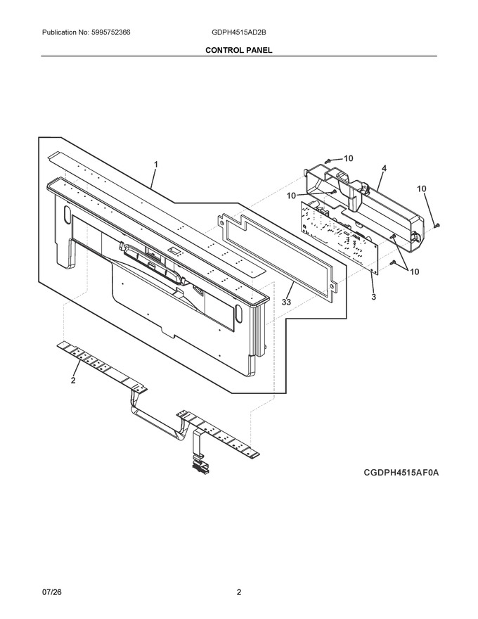 Diagram for GDPH4515AD2B