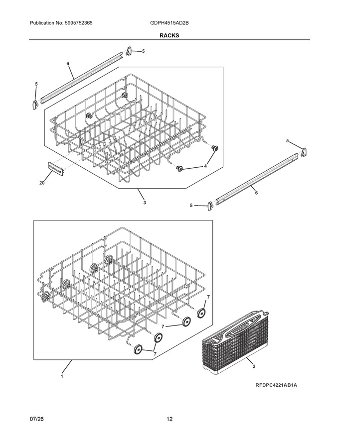 Diagram for GDPH4515AD2B