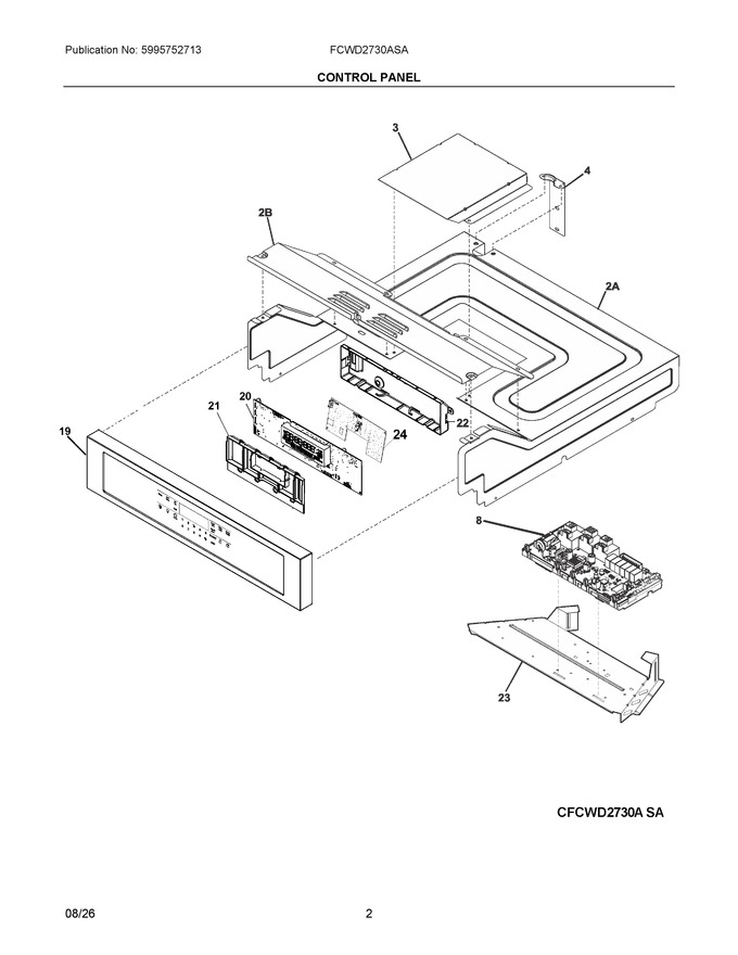 Diagram for FCWD2730ASA