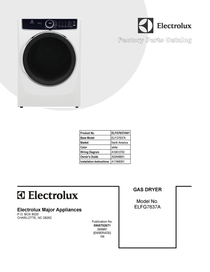 Diagram for ELFG7637AW1