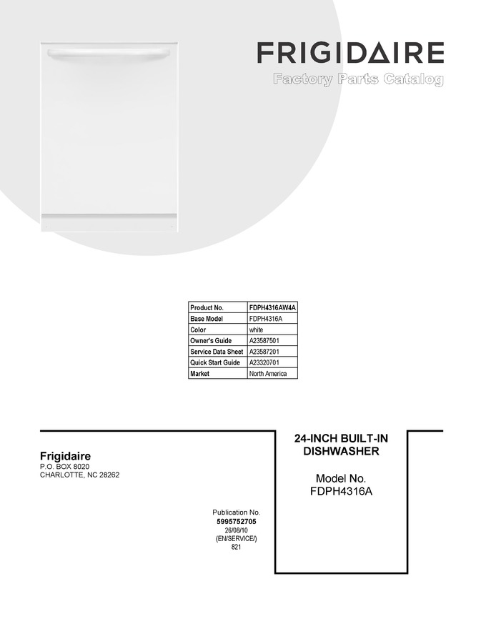 Diagram for FDPH4316AW4A