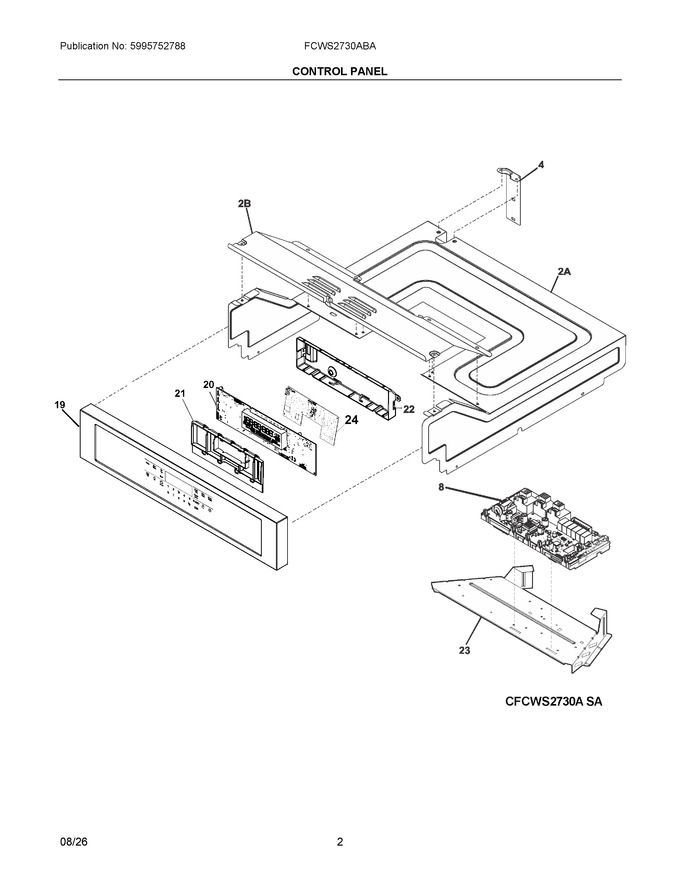 Diagram for FCWS2730ABA