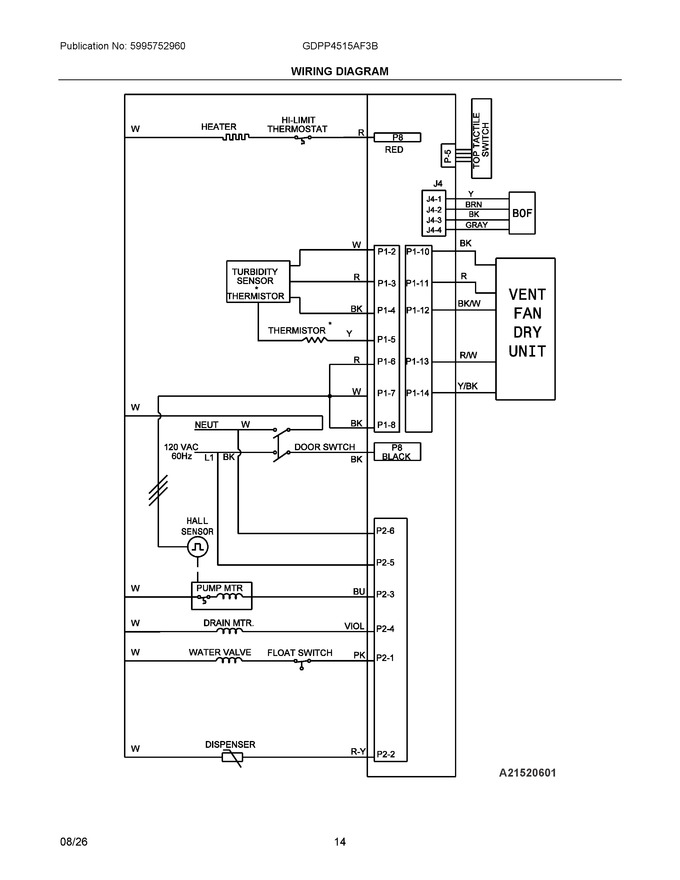 Diagram for GDPP4515AF3B