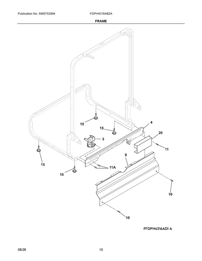 Diagram for FDPH4316AB2A