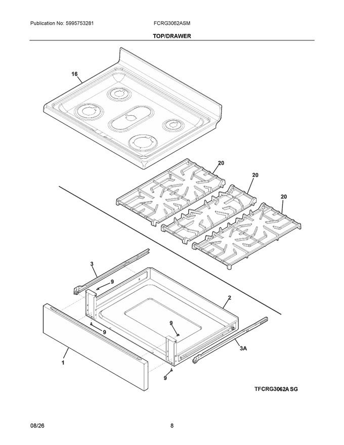 Diagram for FCRG3062ASM