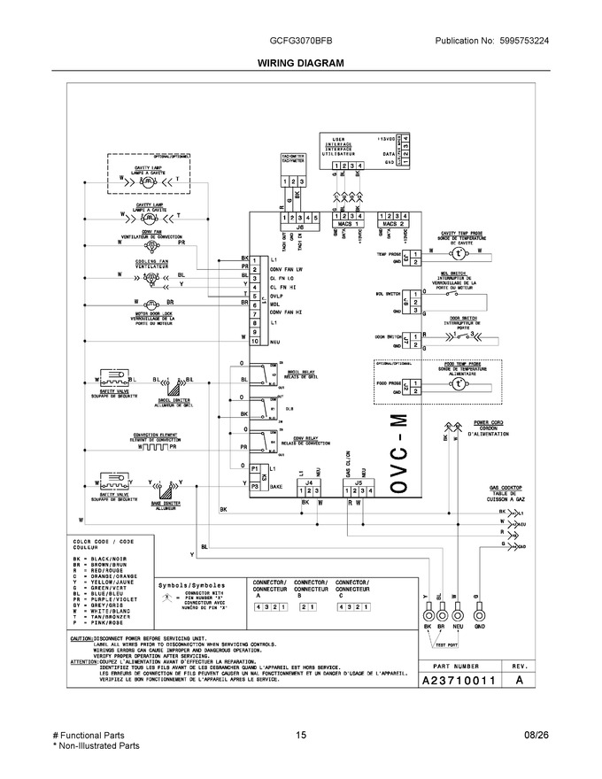 Diagram for GCFG3070BFB