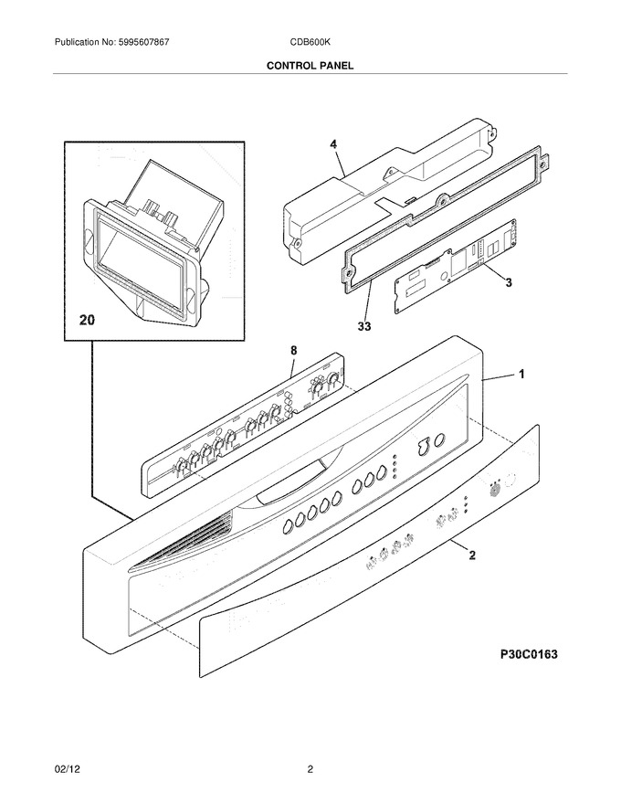 Diagram for CDB600KS1B