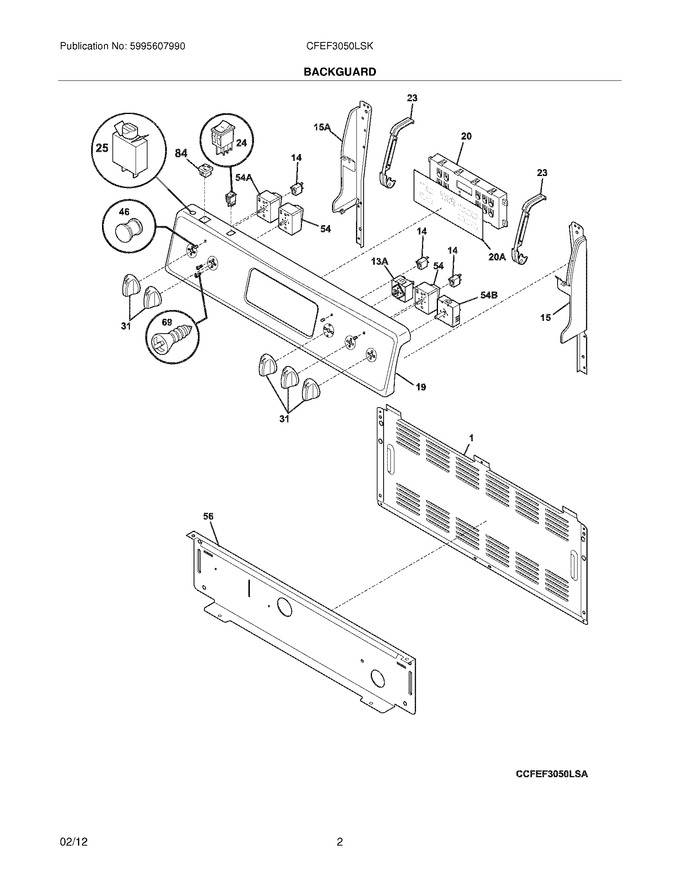 Diagram for CFEF3050LSK