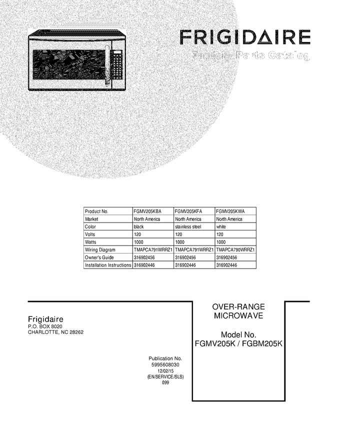 Diagram for FGMV205KBA