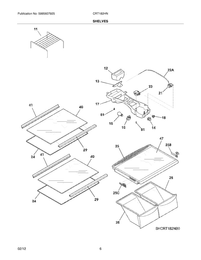 Diagram for CRT182HNB0