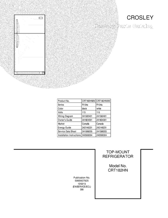 Diagram for CRT182HNB0