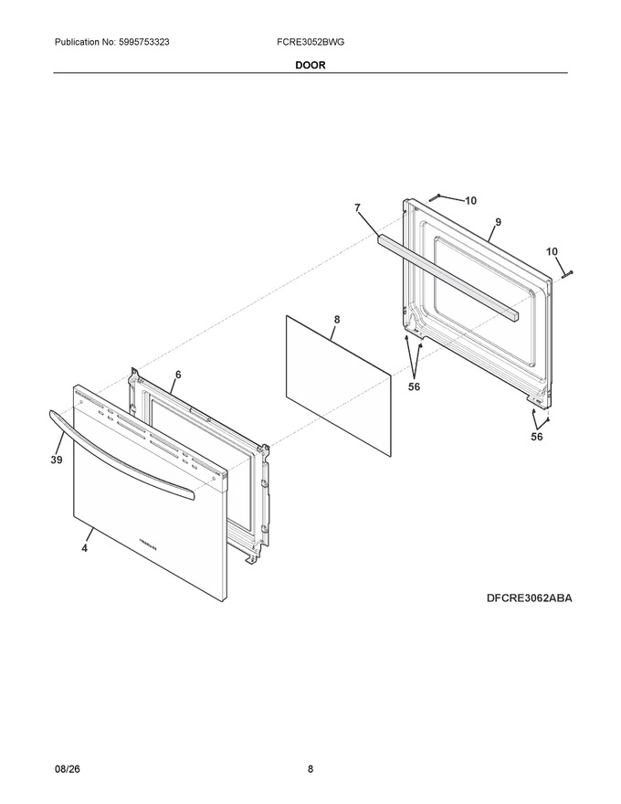 Diagram for FCRE3052BWG