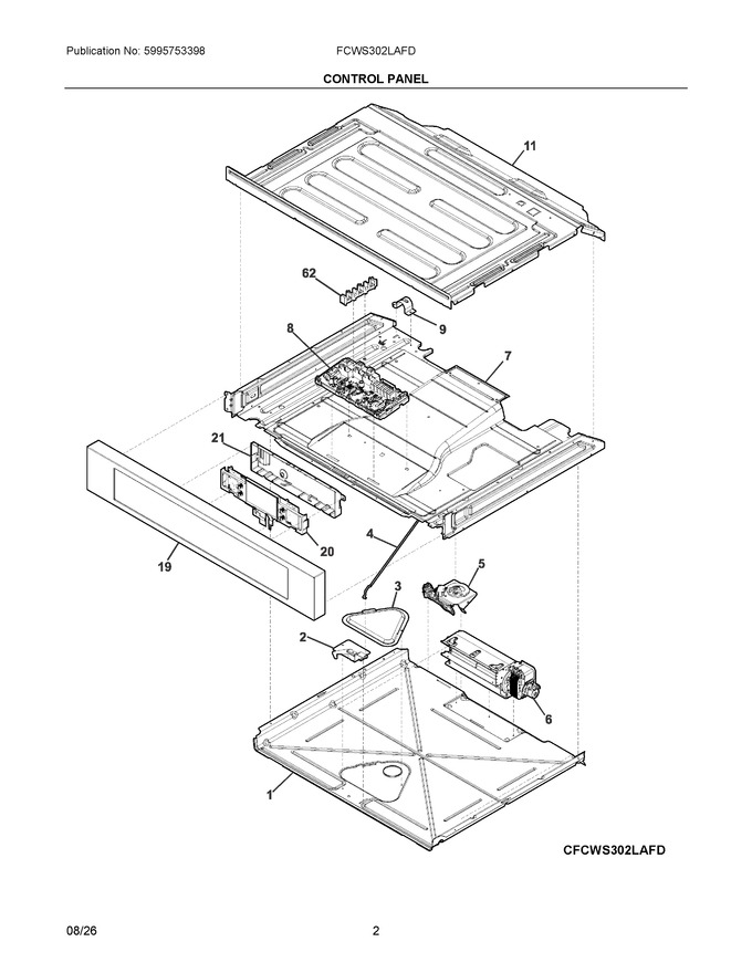 Diagram for FCWS302LAFD