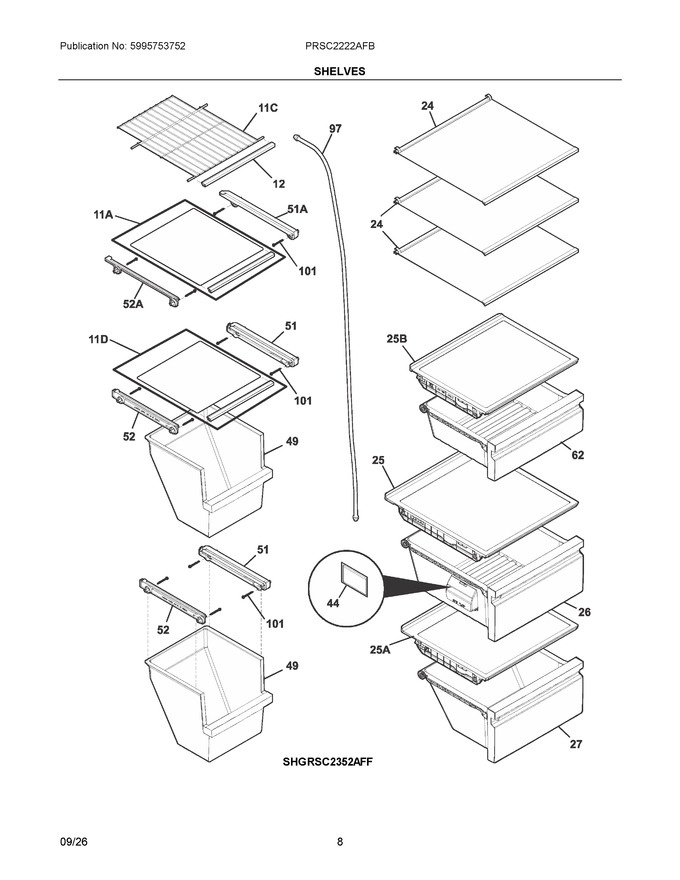 Diagram for PRSC2222AFB