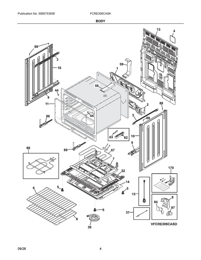 Diagram for FCRE306CASK
