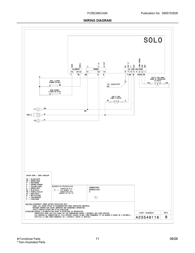 Diagram for FCRE306CASK