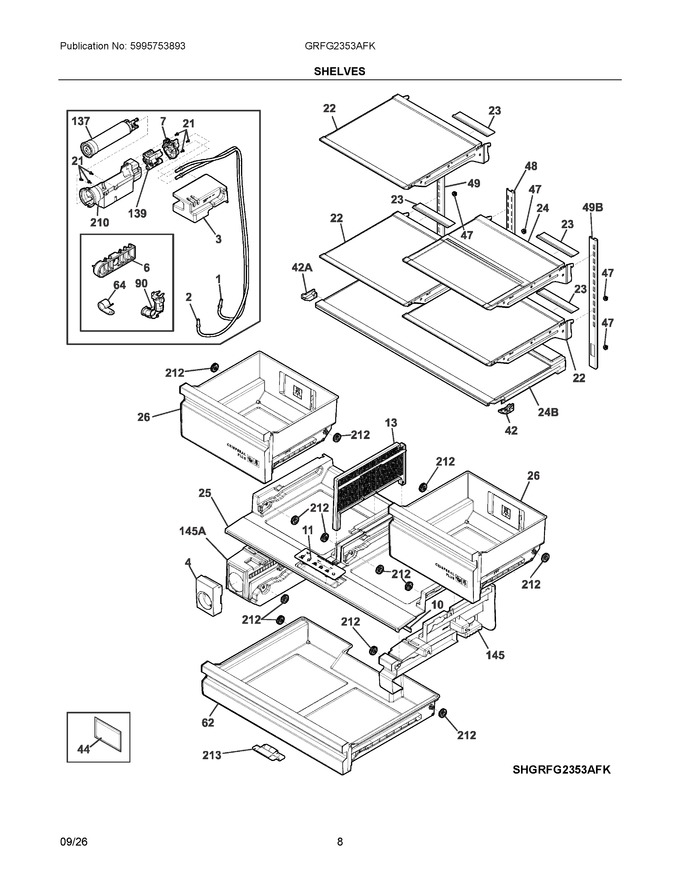 Diagram for GRFG2353AFK