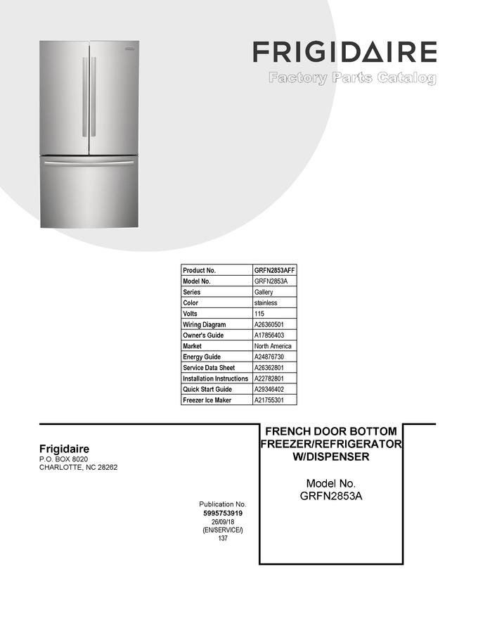 Diagram for GRFN2853AFF