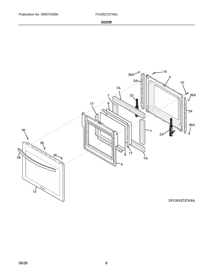 Diagram for FCWS2727ASJ