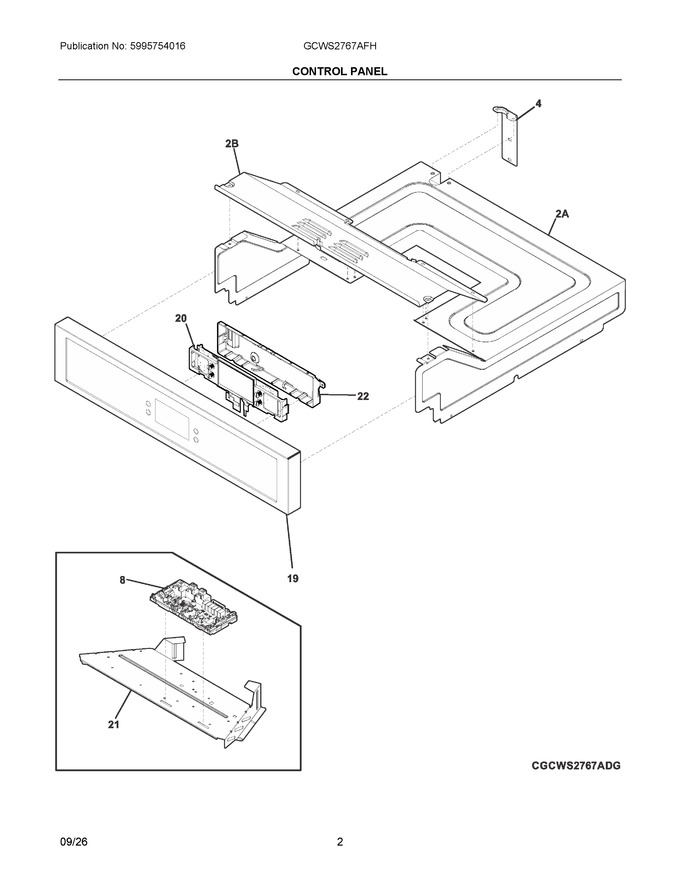 Diagram for GCWS2767AFH