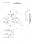 Diagram for 08 - Ice & Water Dispenser