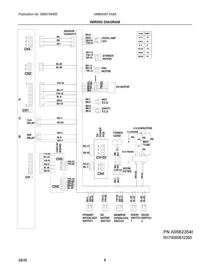 Diagram for UMBW3011ASA