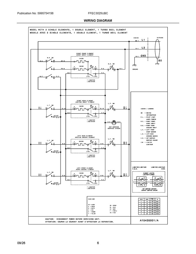 Diagram for FFEC3025UBC