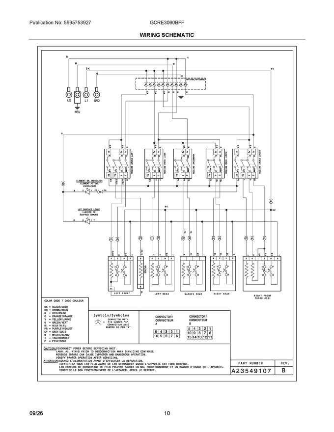 Diagram for GCRE3060BFF