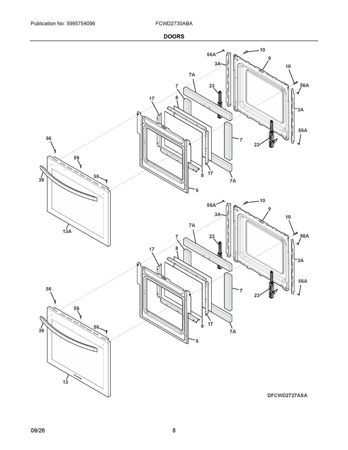Diagram for FCWD2730ABA